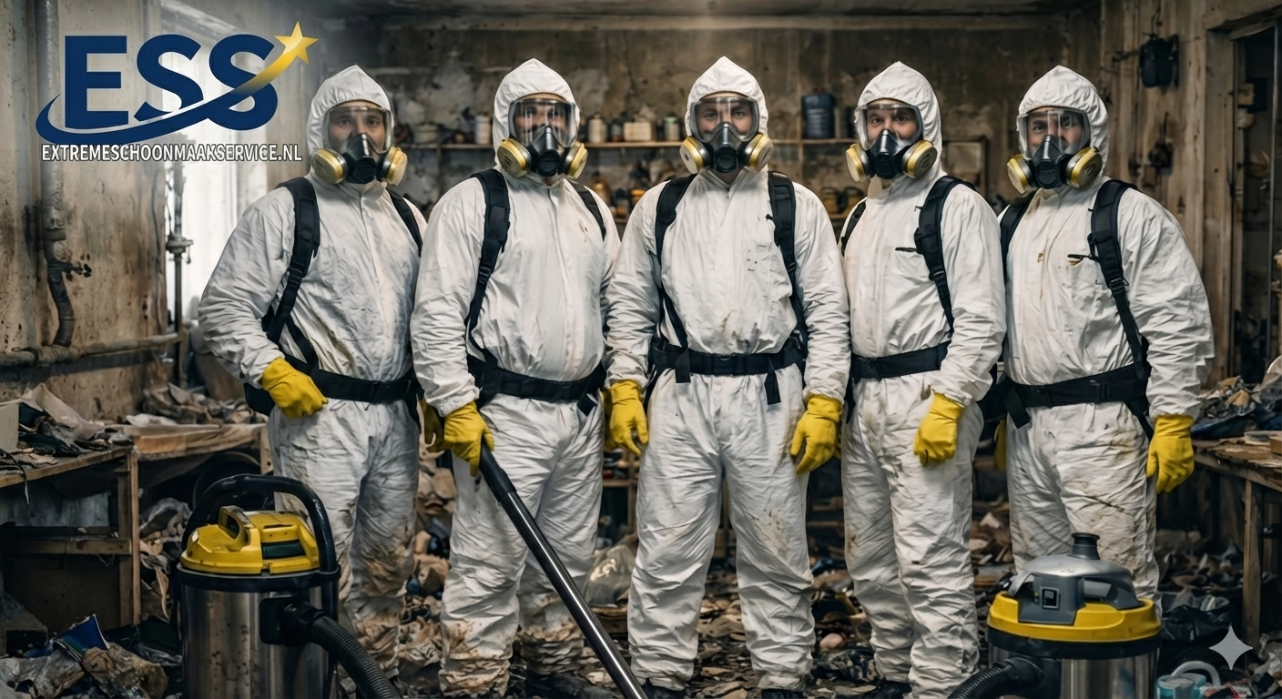 Het team van Extreme Schoonmaak Service